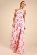 Sleeveless Floral Maxi Dress Elegant Garden Party Style