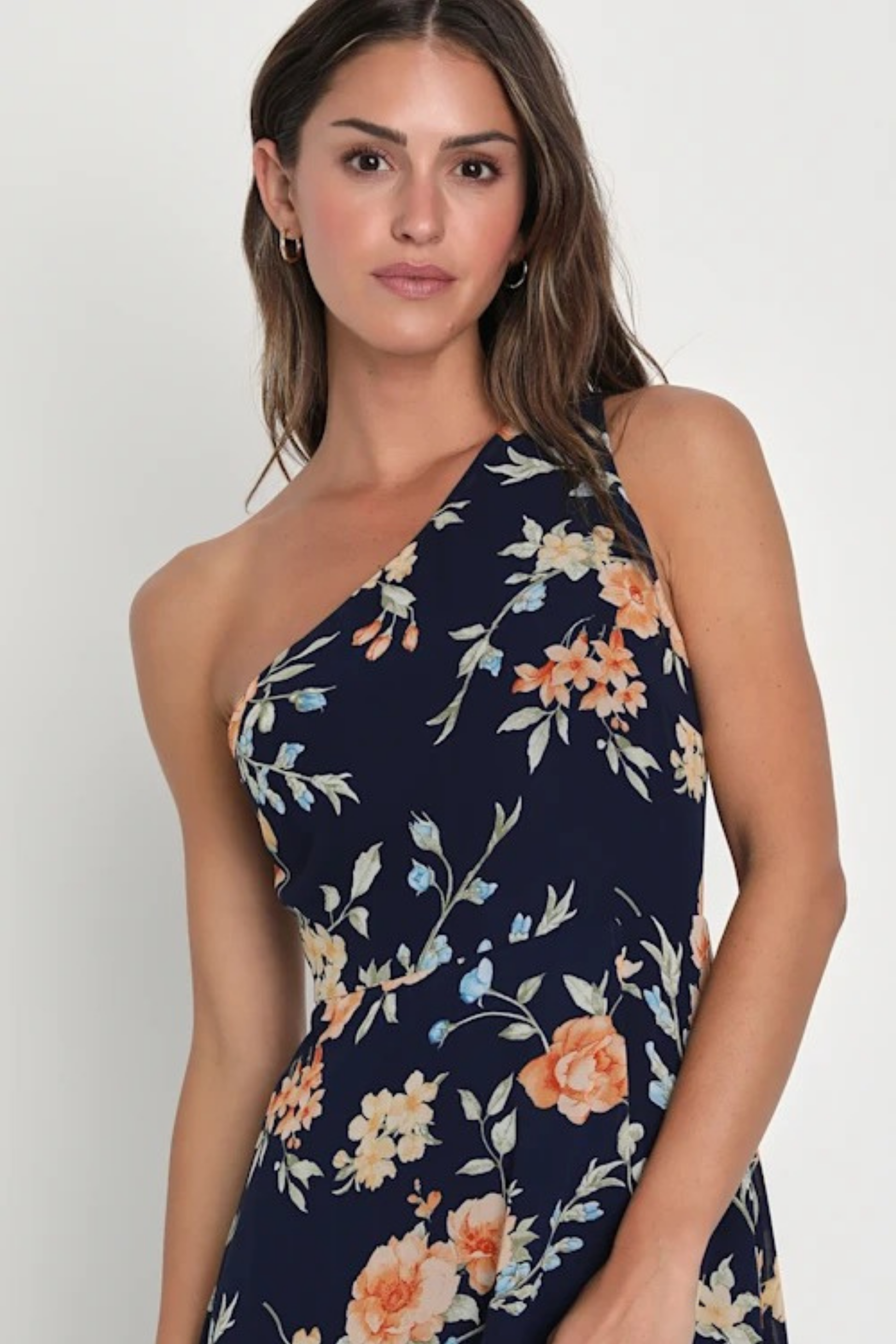 Sleeveless Floral Maxi Dress Elegant Garden Party Style