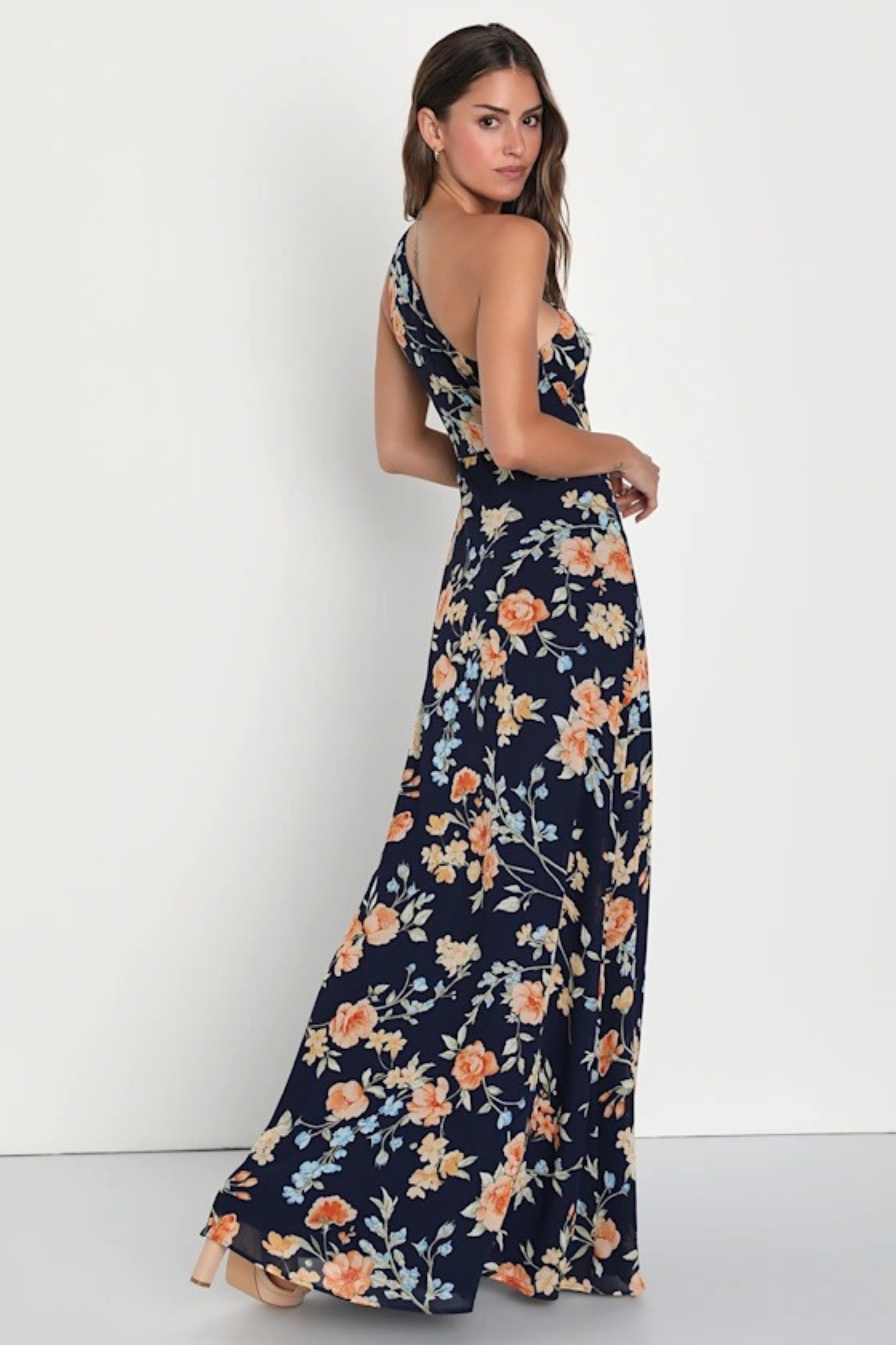 Sleeveless Floral Maxi Dress Elegant Garden Party Style
